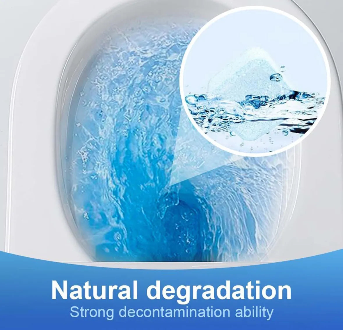 Pastillas Limpieza De Inodoro X12unidades Instantánea