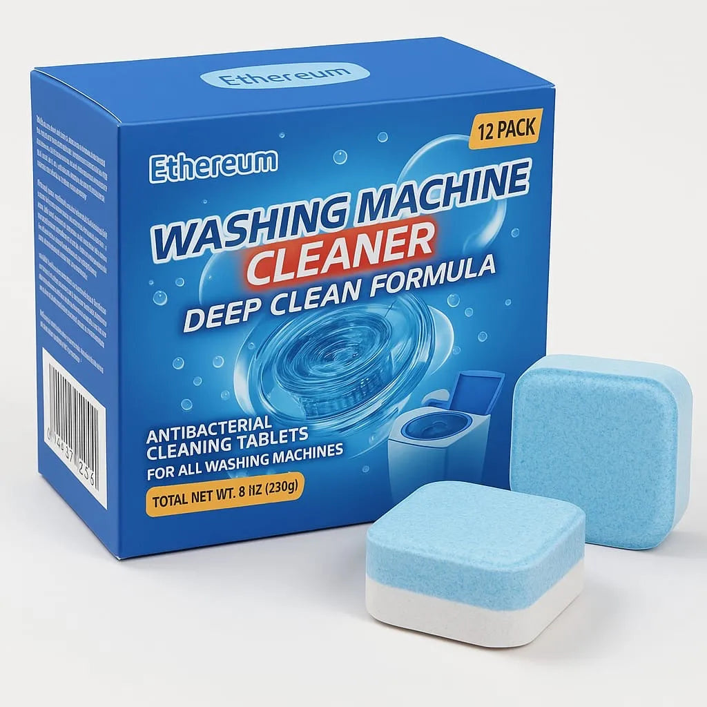 Pastilla Limpia Lavarropas En Forma De Tabletas 12 Unidades + ENVIO GRATIS