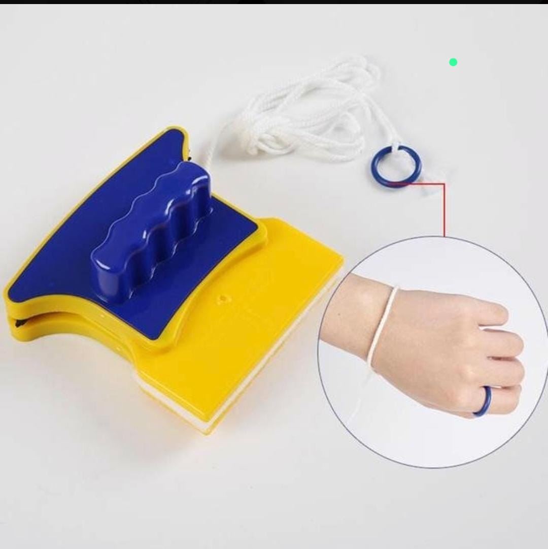 Limpia Vidrios Magnetico 2 En 1 Doble Cara 8 Mm Original