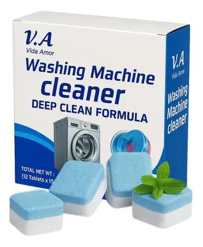 Pastilla Limpia Lavarropas En Forma De Tabletas 12 Unidades + ENVIO GRATIS