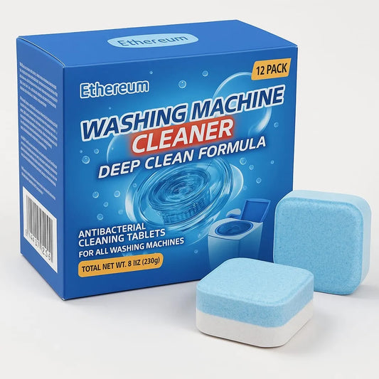 Pastilla Limpia Lavarropas En Forma De Tabletas 12 Unidades + ENVIO GRATIS