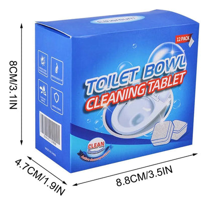Pastillas Limpieza De Inodoro X12unidades Instantánea