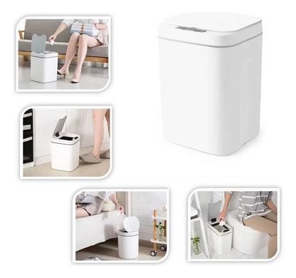 Basurero Inteligente De 13 L Con Sensor De Movimiento
